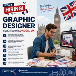 Graphic Designer Required in London