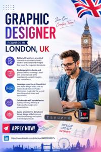 Graphic Designer Required in London