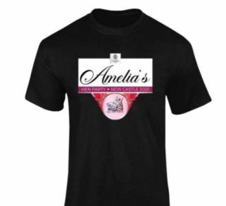 Personalised Pink Gin Hen T-Shirt