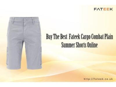 Buy The Best Fateek Cargo Combat Plain Summer Shorts Online