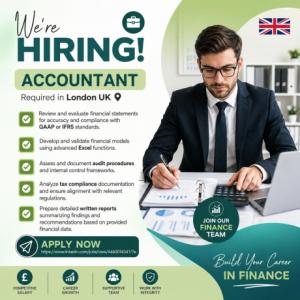 Accountant Required in London