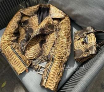 Jacket and bag for Lady's