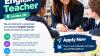 English Teacher Required London