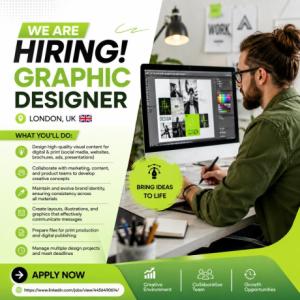 Graphic Designer Required in London