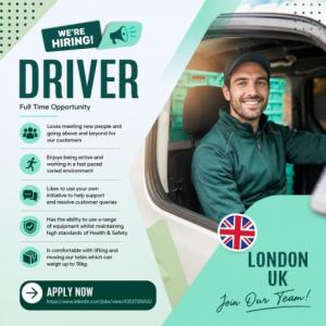 Driver Required in London