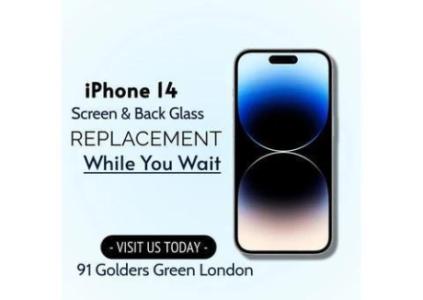 iPhone 14 Screen & Back Glass Repaired While You Wait!