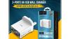 Buy Bulk HOCO C48 Breakthrought 3-Ports UK USB Wall Charger in Ireland