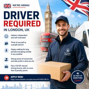 Driver Required in London