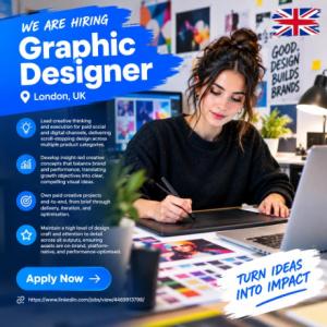 Graphic Designer Required in London