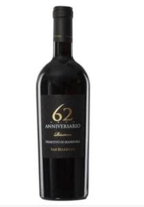 San Marzano 62 Anniversario, Primitivo di Manduria Reserva 2018