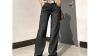 Women High Waist Denim Pants1102