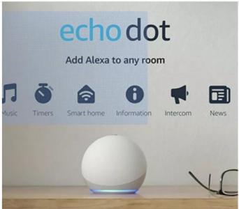 Echo Dot (latest 4th generation) | Amazon Smart speaker with Alexa