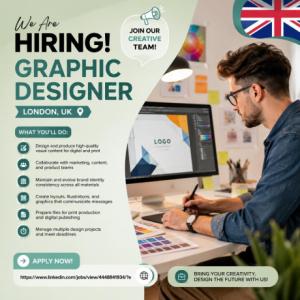 Graphic Designer Required in London