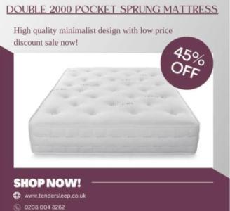 Buy Double 2000 Pocket Sprung Mattress