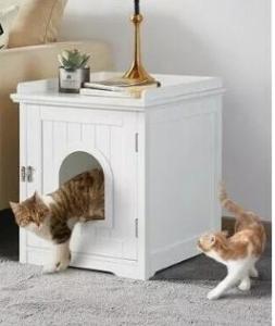 Huge deluxe hideaway cat litter box