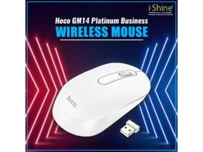 Buy Bulk HOCO GM14 Platinum Business Wireless Mouse in Ireland
