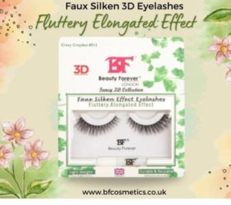 Faux Silken 3D Eyelashes Crazy Croydon Effect at Beauty Forever London