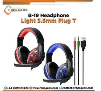 Buy Bulk Light 3.5mm Plug T B-19 Headphone in UK
