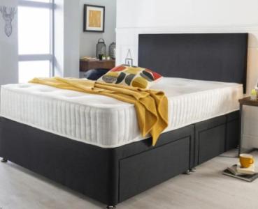 Discover Our King Size Divan Bed with Mattress!
