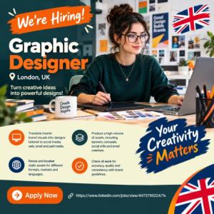 Graphic Designer Required in London