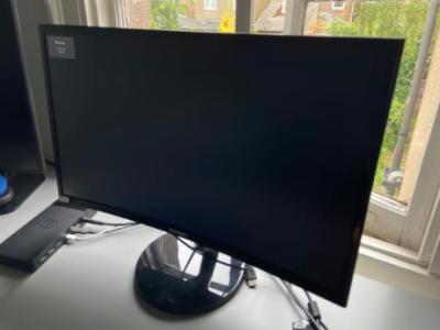 Samsung curved 24" monitor