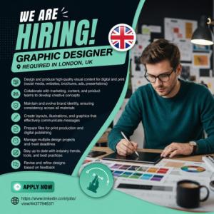 Graphic Designer Required in London