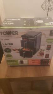 Air Fryer Tower dual layer 11 litre Air Fryer