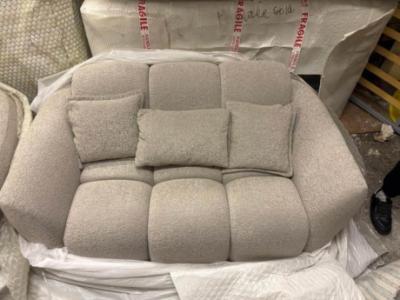 Brand New Grey Odessa 3-Seater + 2 Seater Sofa.