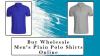 Buy Wholesale Men's Plain Polo Shirts Online