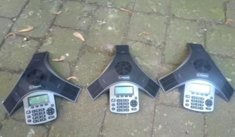 Three Polycom SoundStation IP5000 central London bargain