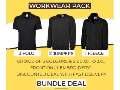 Polo, Jumper and Fleece Winter Bundle - Discounted Deal