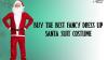 BUY THE BEST FANCY DRESS UP SANTA SUIT COSTUME