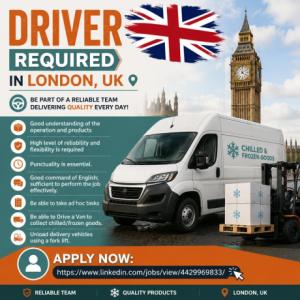 Driver Required in London
