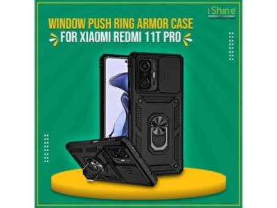 Buy Bulk Window Push Ring Armor Case For Xiaomi Redmi 11T Pro in Ireland