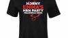 Personalised Horny Hen Party Hen T-Shirt