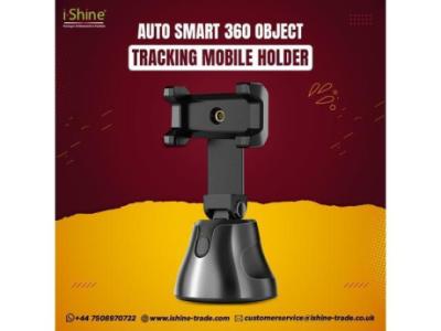 Buy Bulk Auto Smart 360 Object Tracking Mobile Holder in UK