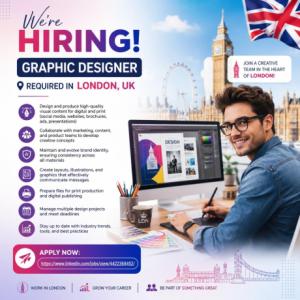 Graphic Designer Required in London