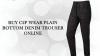 Buy C2P Wear Plain Bottom Denim Trouser Online