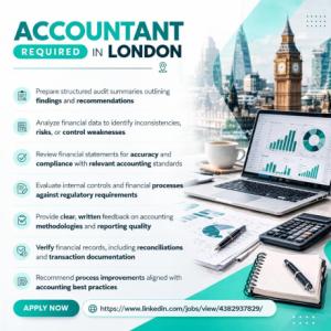 Accountant Required in London