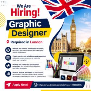 Graphic Designer Required in London