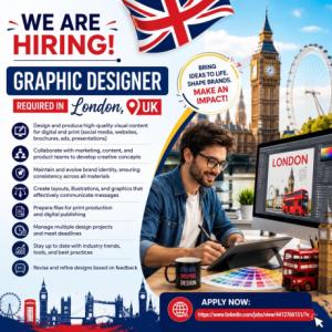 Graphic Designer Required in London