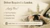 Driver Required in London