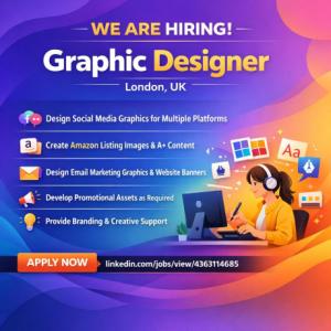Graphic Designer Required in London