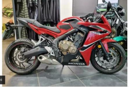Honda CBR650F, 2017 ABS model