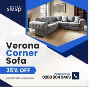 Verona Corner Sofa - 35% OFF