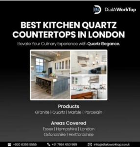 best kitchen quartz countertops in London