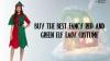 BUY THE BEST FANCY RED AND GREEN ELF LADY COSTUME