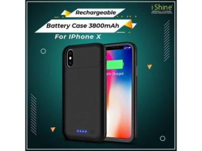 Buy Bulk Rechargeable Battery Case 3800mAh For iPhone X in Ireland