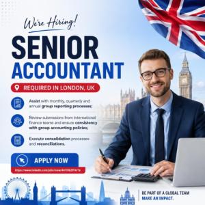 Senior Accountant Required in London