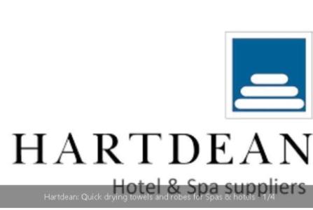 Hartdean: Quick drying towels and robes for Spas & hotels